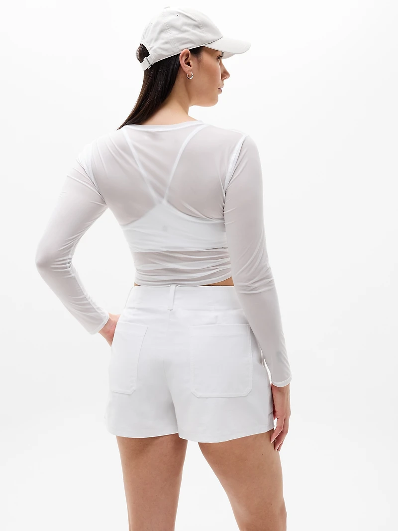 Skyline High Rise Tailored 4" Short