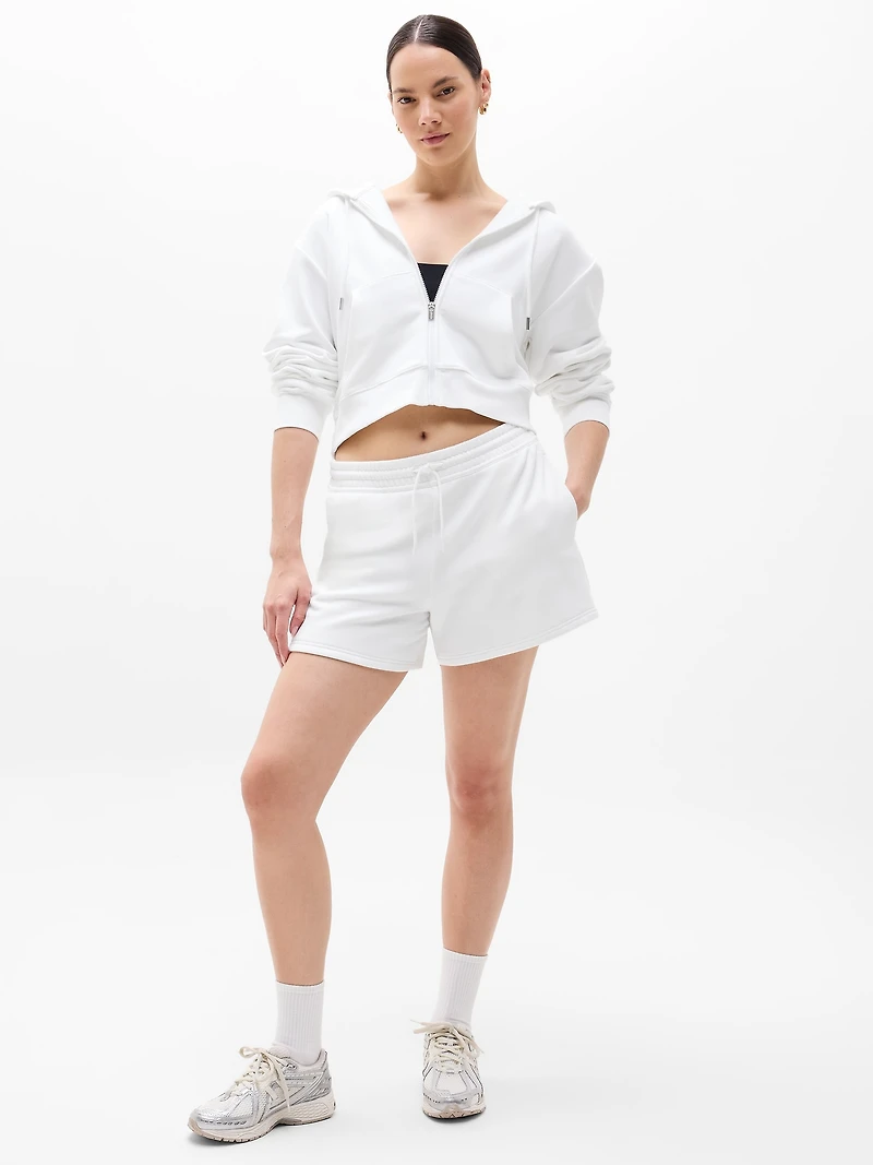 Forever Fleece Mid Rise 4" Short