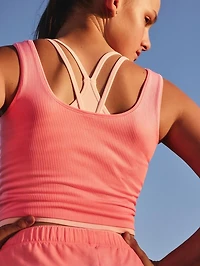 Athleta Girl Rise Above Rib Crop Tank