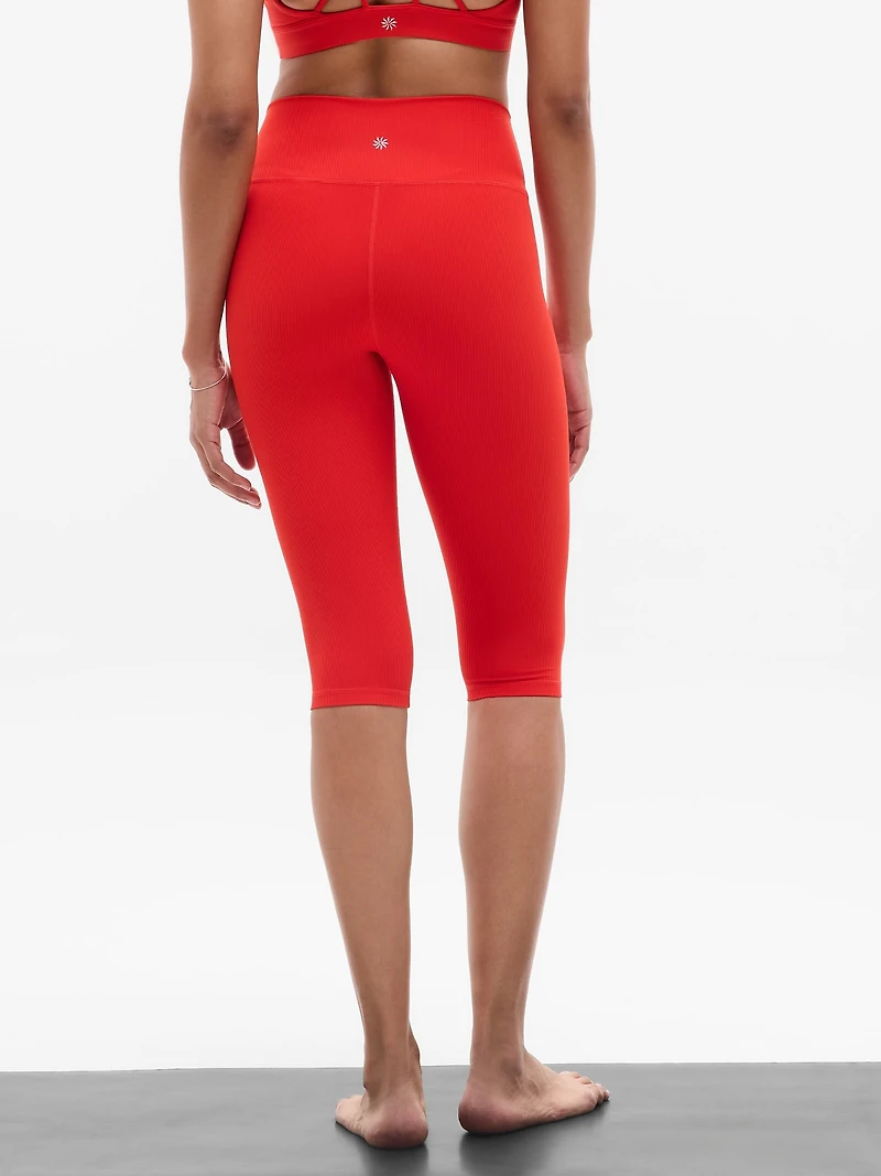 Transcend High Rise Rib Crop Legging