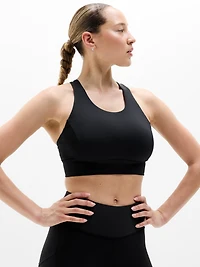 Train Free High Neck Sports Bra D-DD