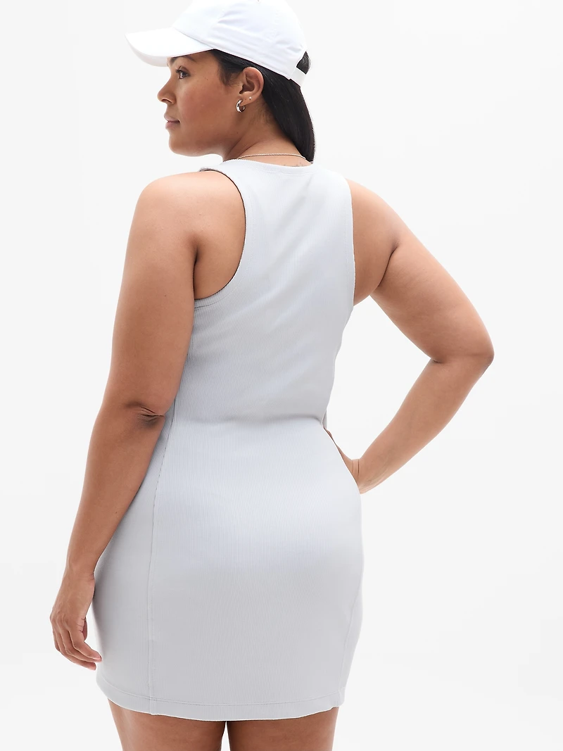 Seasoft Rib Mini Tank Dress