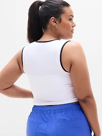 Renew Seamless Square Neck Crop Tank