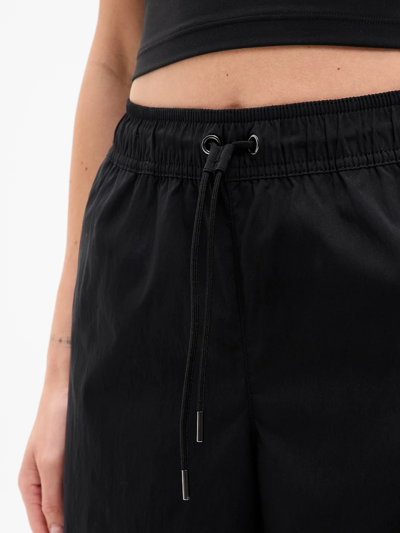 Midday Mid Rise Crop Poplin Pant