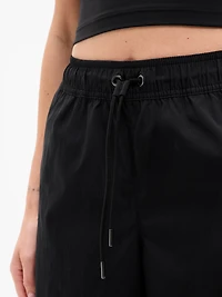 Midday Mid Rise Crop Poplin Pant