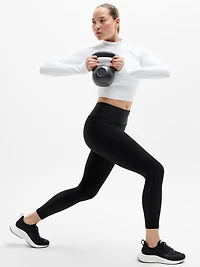 Interval Stash Ultra High Rise Lasercut 7/8 Legging