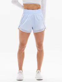 Mesh Racer Run High Rise 3" Short