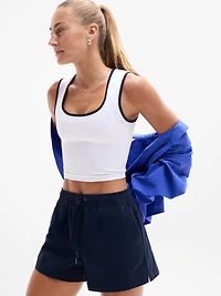 Renew Seamless Square Neck Crop Tank