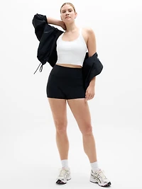 Aurora Seamless Crop Rib Strappy Tank