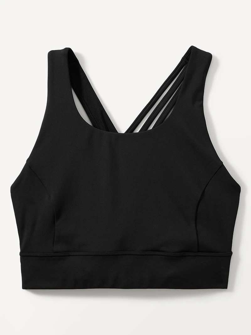 Train Free High Neck Sports Bra D-DD