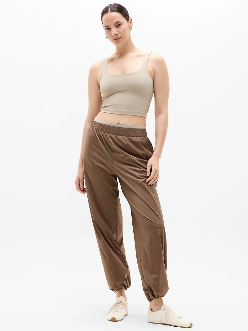 Transcend Square Neck Crop Sports Bra A-C