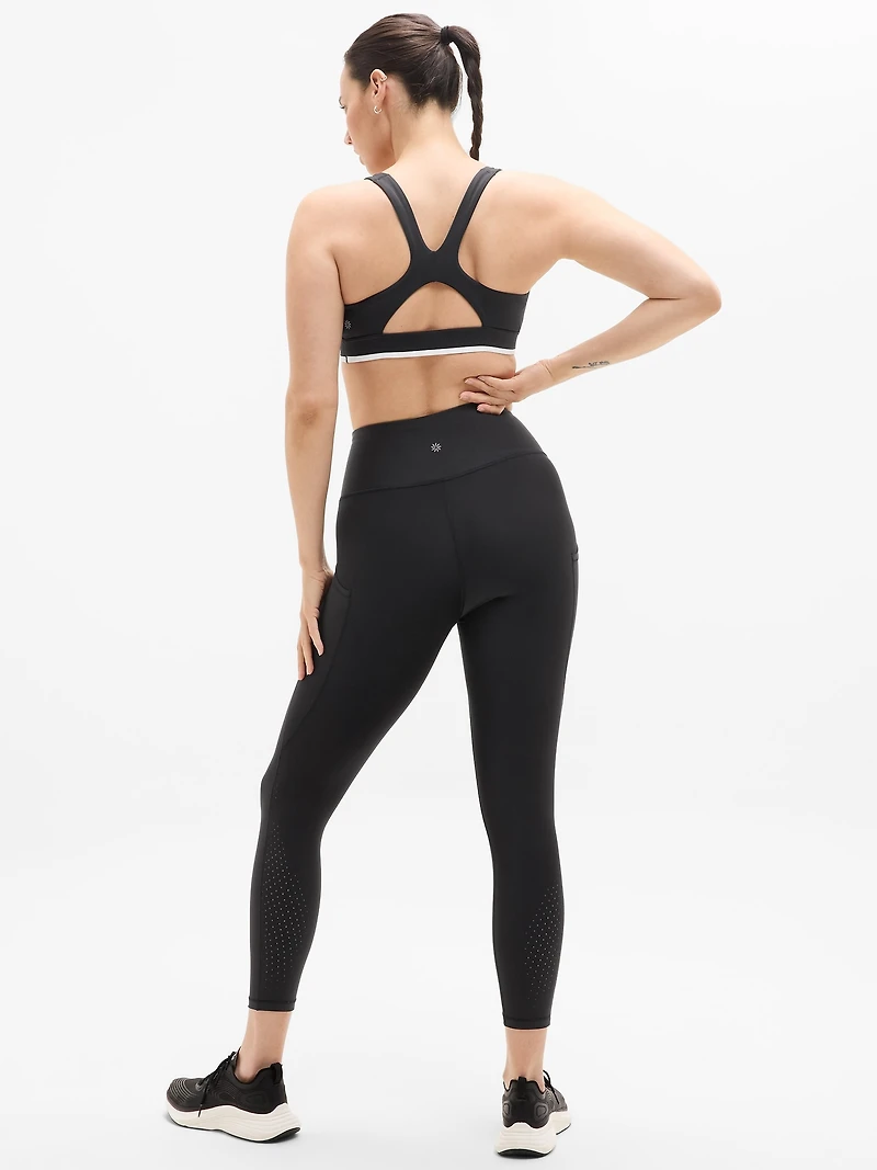 Interval Stash Ultra High Rise Lasercut 7/8 Legging