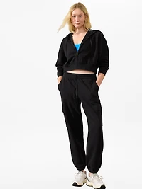 Forever Fleece Crop Full Zip