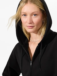 Forever Fleece Crop Full Zip