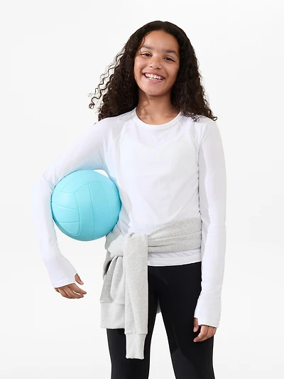 Athleta Girl Power Up Sport Length Top