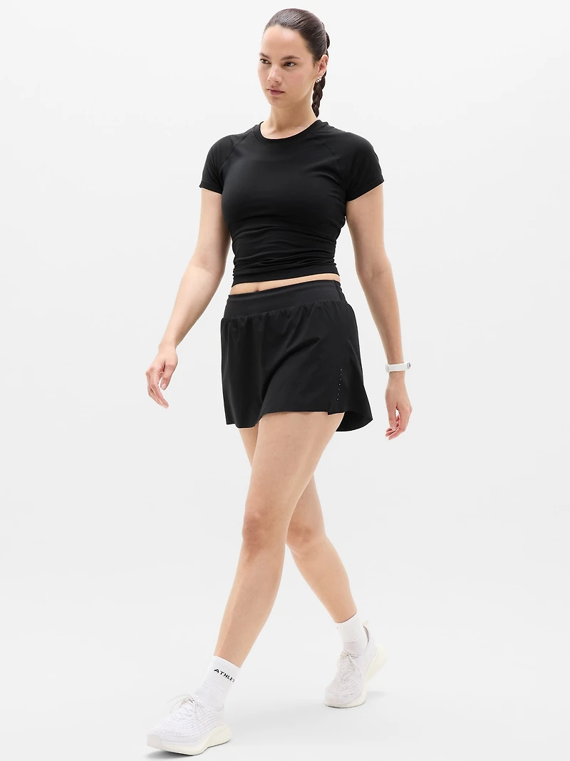 Fast Route Mid Rise 13" Run Skort