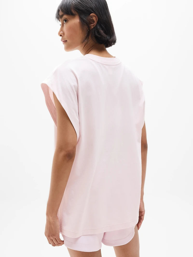 True Cotton Oversized Muscle Tee