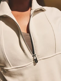 Seasoft Rib 1/4 Zip Popover
