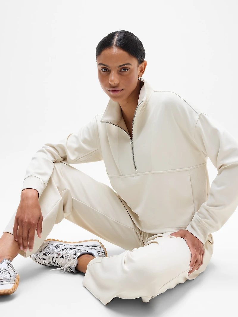Seasoft Rib 1/4 Zip Popover