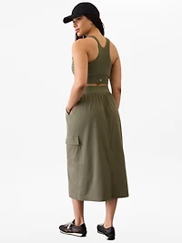 Brooklyn Heights High Rise Cargo Skirt