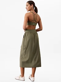 Brooklyn Heights High Rise Cargo Skirt