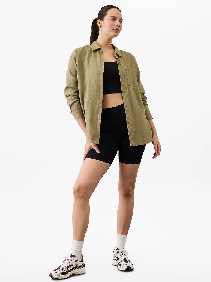 Retreat Linen Top