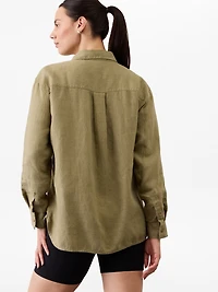 Retreat Linen Top