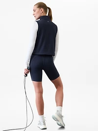 Unstoppable 1/2 Zip Cropped Vest