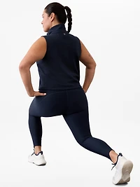 Unstoppable 1/2 Zip Cropped Vest