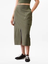 Brooklyn Heights High Rise Cargo Skirt