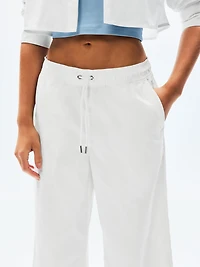 Midday Mid Rise Crop Poplin Pant
