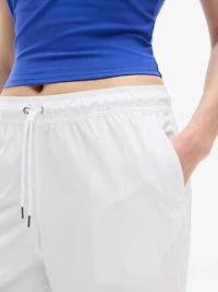 Midday Mid Rise Crop Poplin Pant