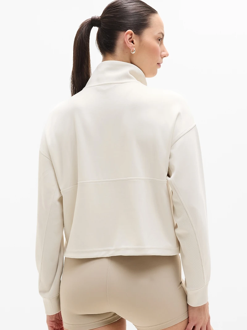 Seasoft Rib 1/4 Zip Popover
