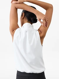 Unstoppable 1/2 Zip Cropped Vest