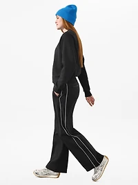 Athleta Embroidered Crew Sweatshirt