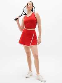 Crosscourt High Rise Tipped 14" Skort