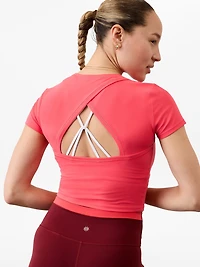 Transcend Open Back Tee