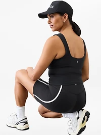 Transcend Square Neck Crop Sports Bra D-DD