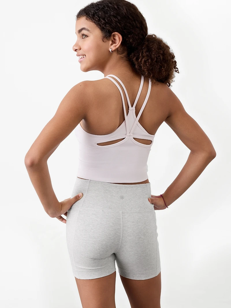 Athleta Girl Right Moves Stash 4" Bike Short