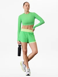 Crossover High Rise 4" Run Short