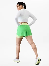 Crossover High Rise 4" Run Short