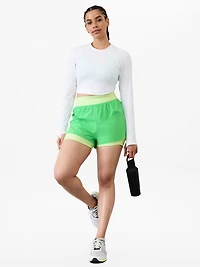 Crossover High Rise 4" Run Short