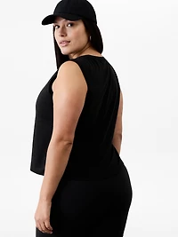 Getaway Linen Blend Muscle Tank