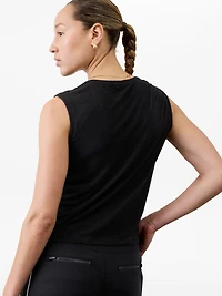 Getaway Linen Blend Muscle Tank