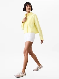 Midday Cropped Poplin Shirt