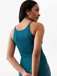 Signature Rib Thin Strap Tank