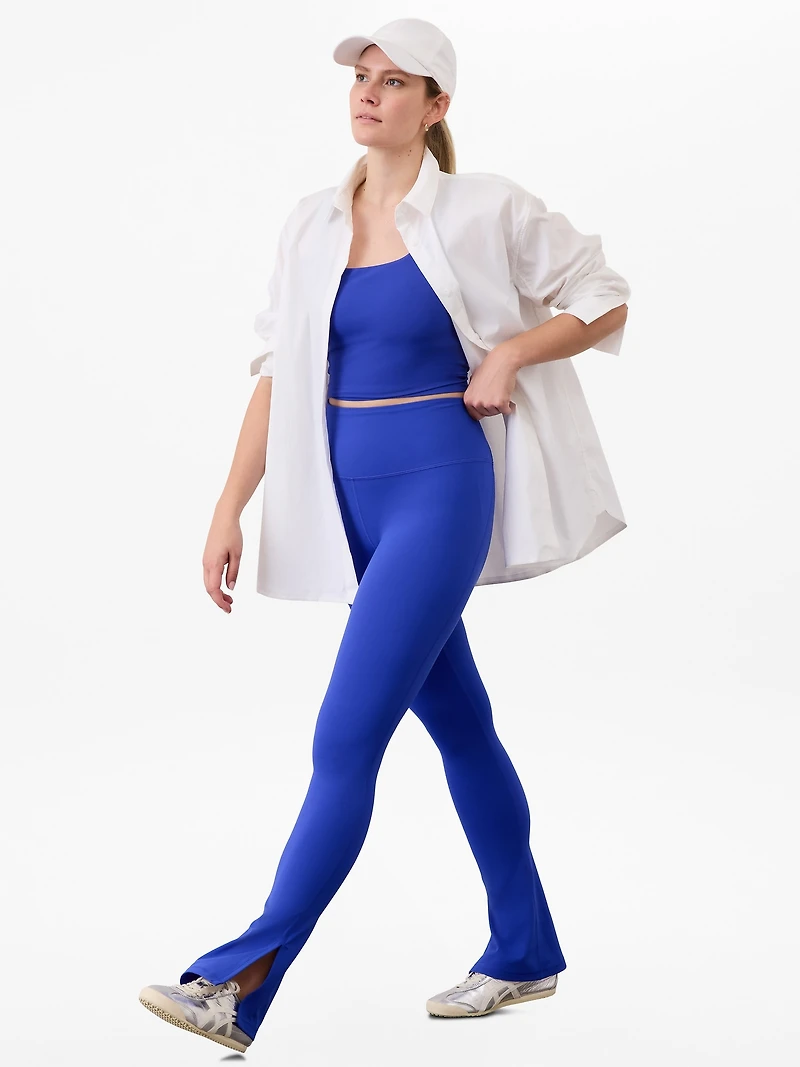 Elation Ultra High Rise Split Slim Flare Pant