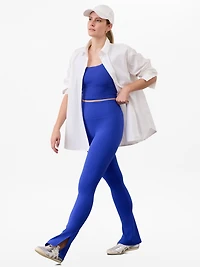 Elation Ultra High Rise Split Slim Flare Pant