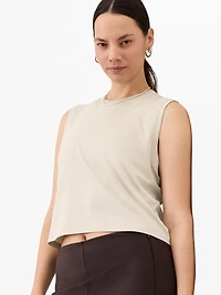 True Cotton Crop Tank