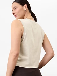 True Cotton Crop Tank
